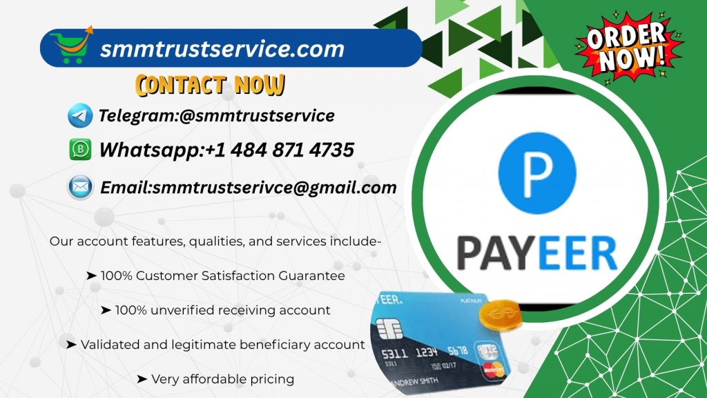 Buy Verified Payeer Account